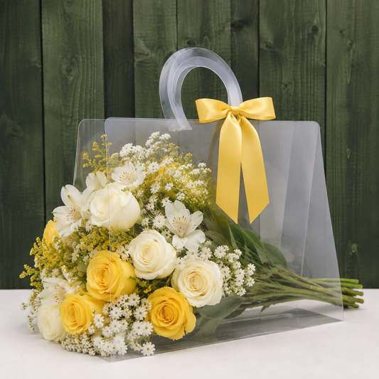 Bolsa de Ramo Transparente pvc x10