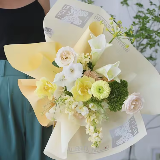 Papel Coreano Con Mariposas