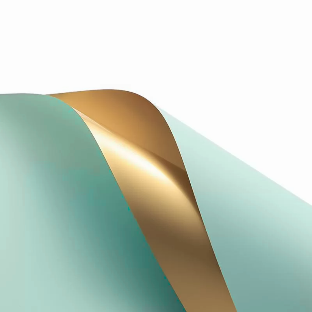 Papel Coreano Duplex Dorado