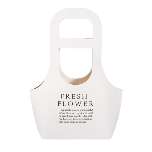 Bolsa Cesta Impermeable Fresh Flowers x10