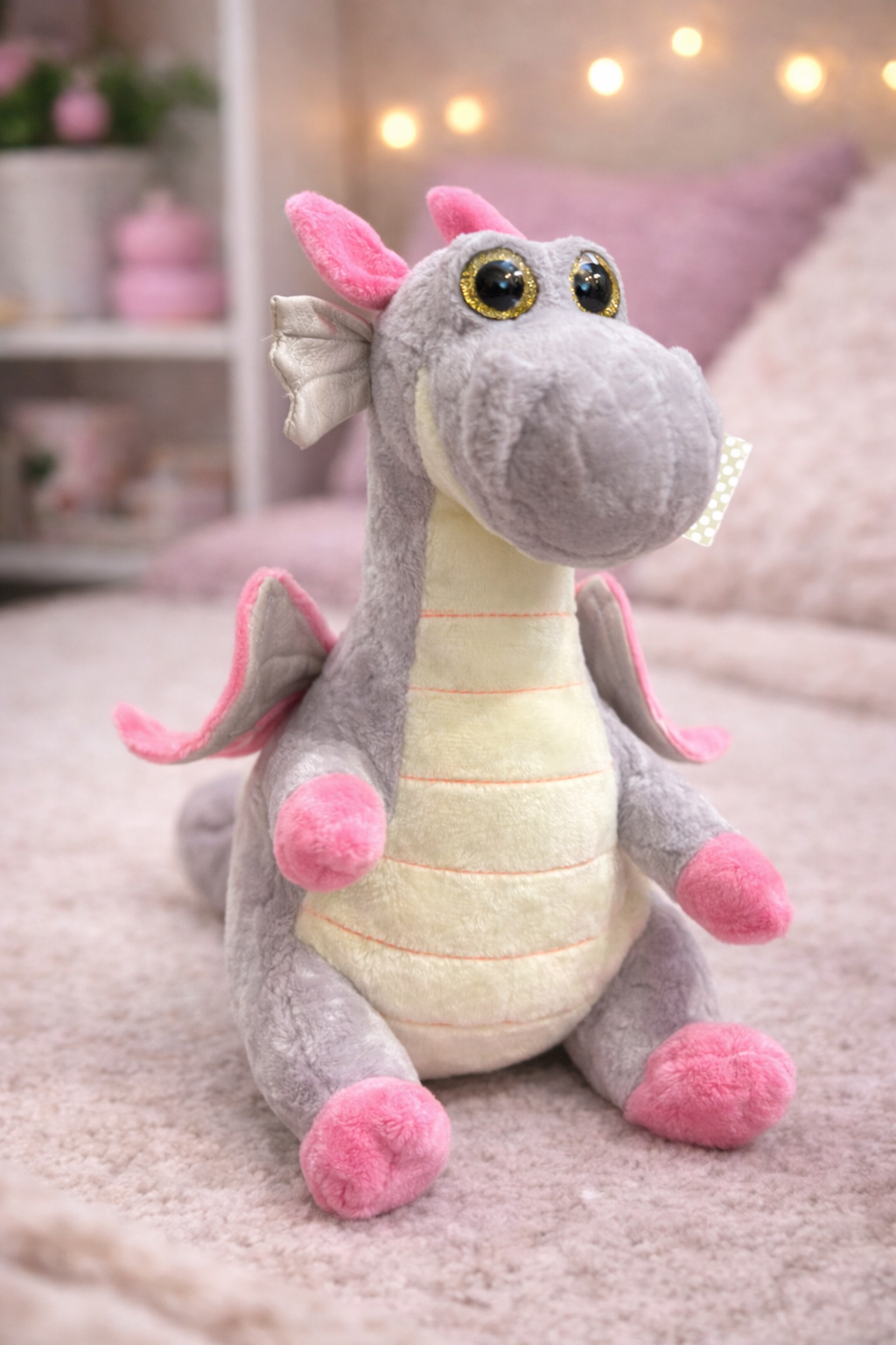 Peluche Dragon Rosa