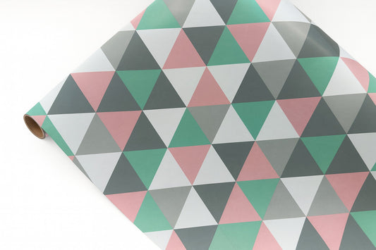 Papel de Regalo Tribal Aguamarina