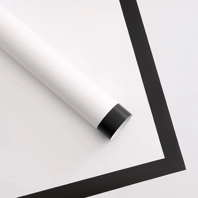 Papel Coreano Con Borde B y N