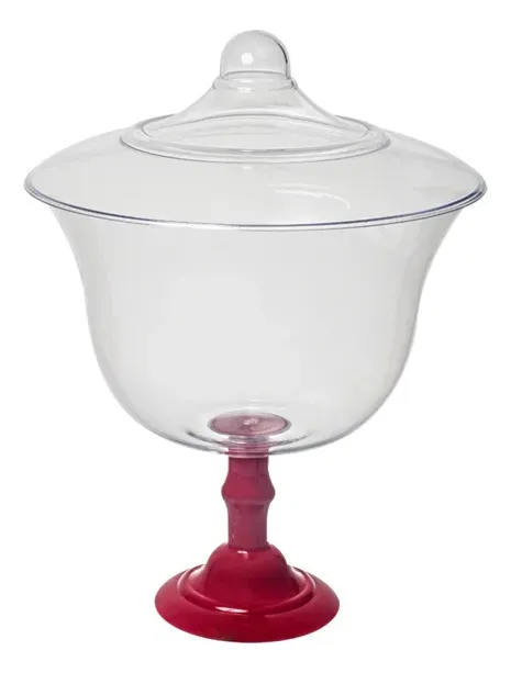 Caramelera Con Tapa Roja