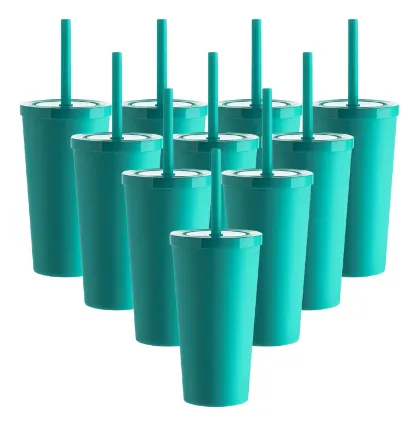 Vaso Twister Aguamarina x12