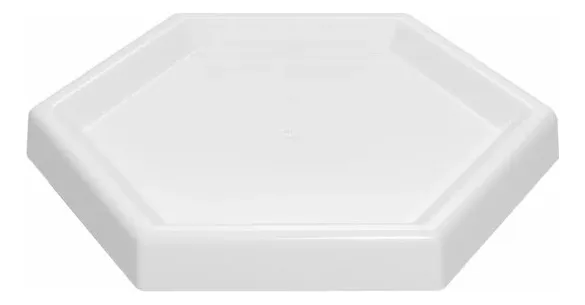 Bandeja Hexagonal Blanca