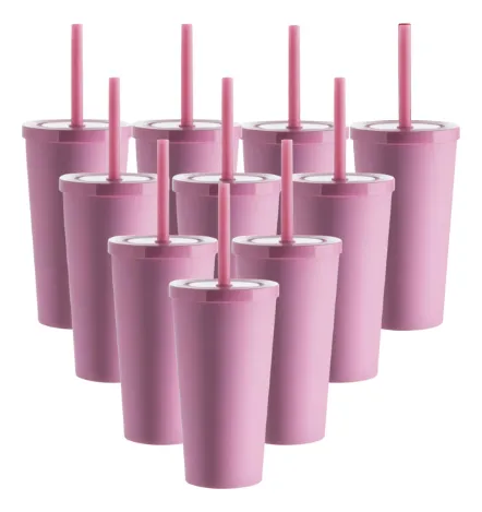 Vaso Twister Rosa x12