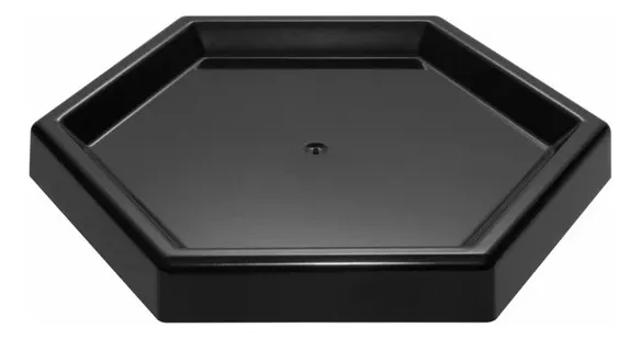 Bandeja Hexagonal Negro