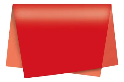 Papel de Seda Rojo 100 hojas