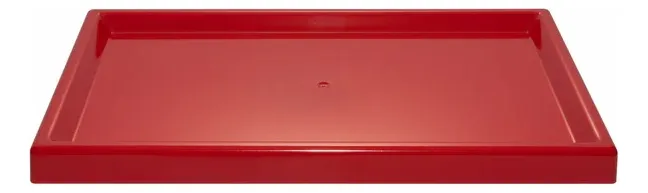 Bandeja Rectangular Roja