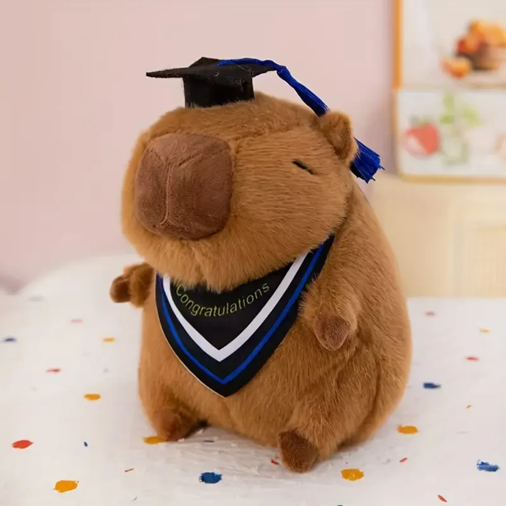 Peluche Capibara Graduado