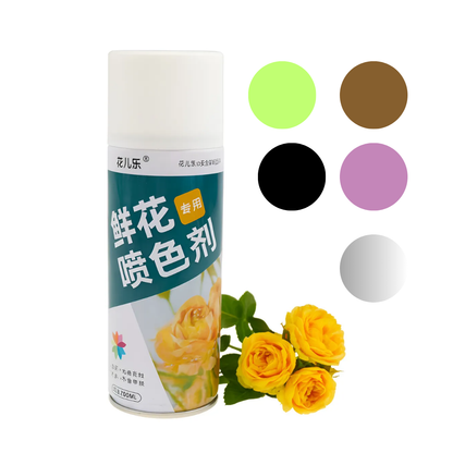 Pintura para flores aerosol