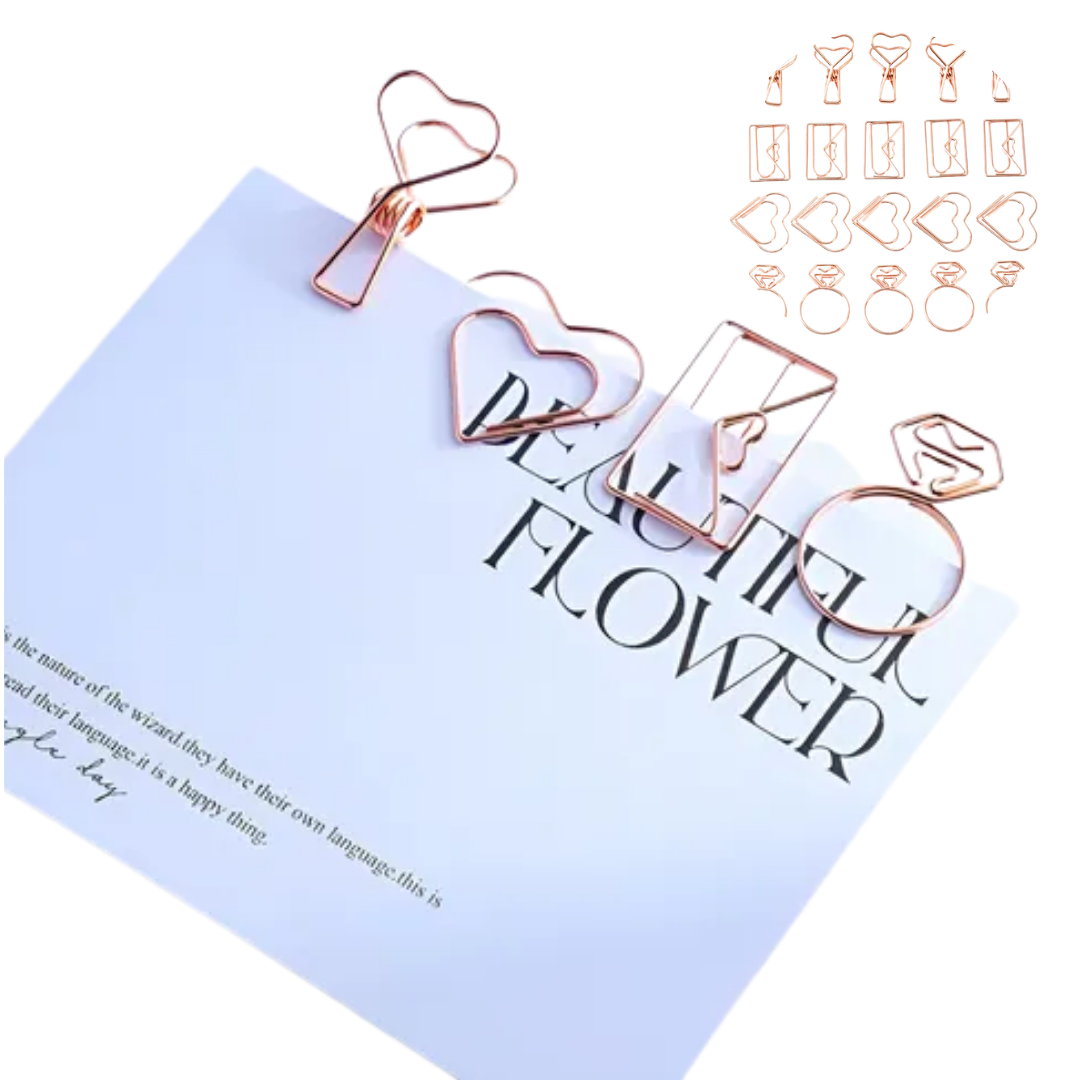 Clips Para Tarjetas x25