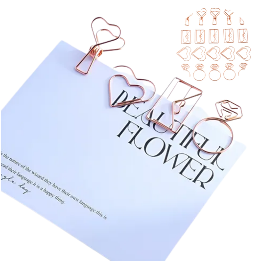 Clips Para Tarjetas x25