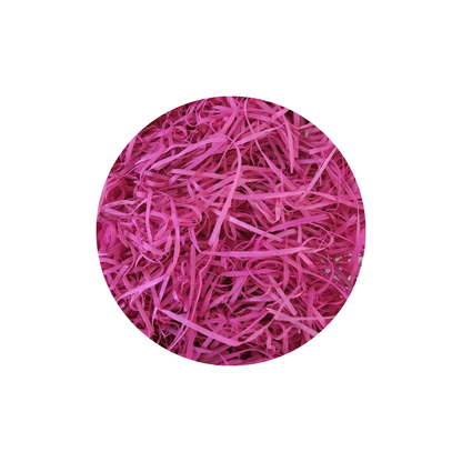 Virutas de papel de rafia con luz LED