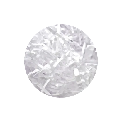 Virutas de papel de rafia con luz LED