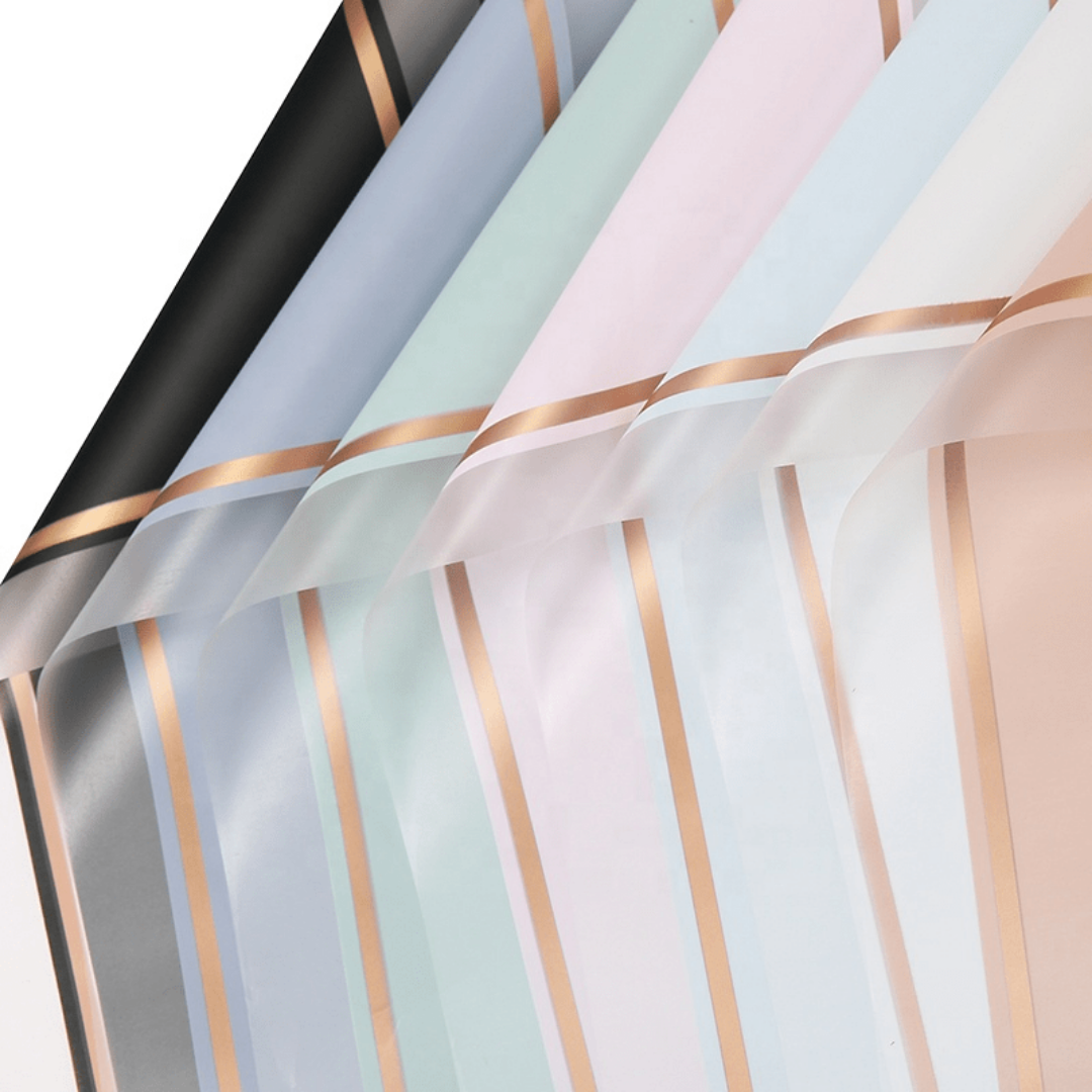 Papel Coreano Borde Transparente