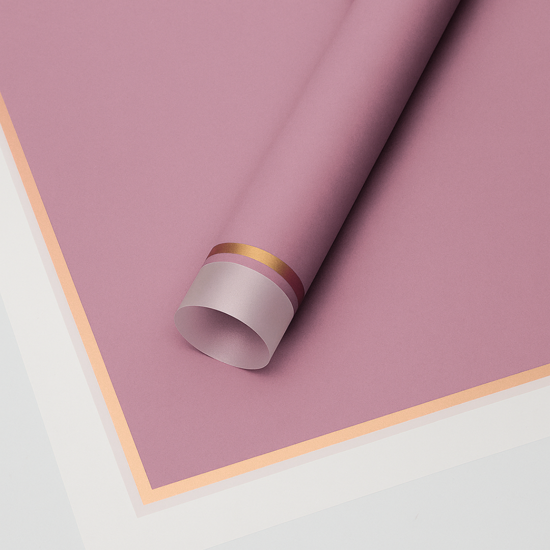 Papel Coreano Borde Transparente