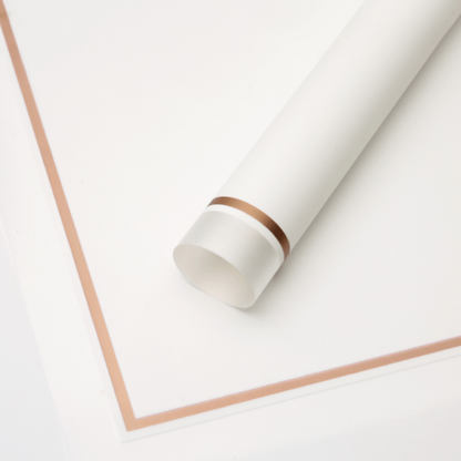 Papel Coreano Borde Transparente