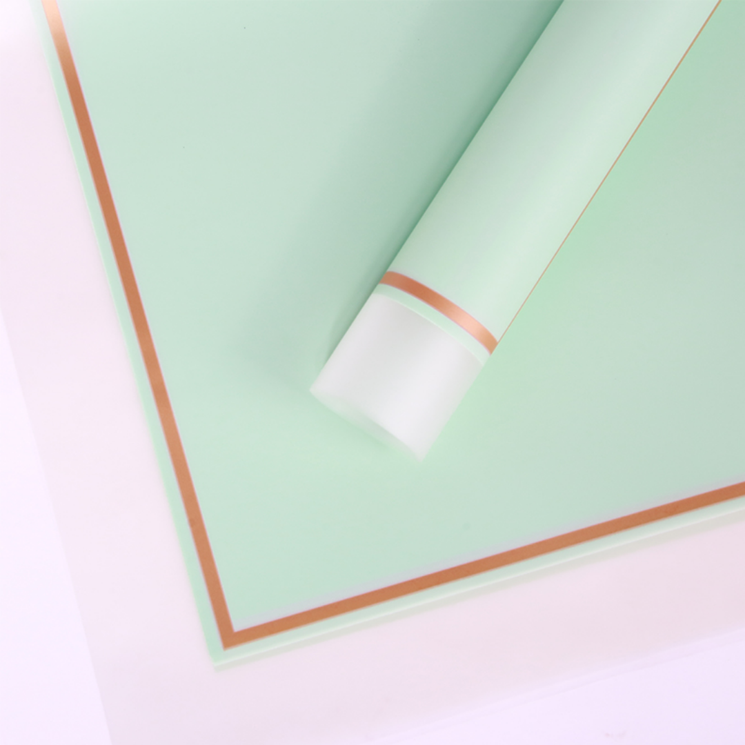 Papel Coreano Borde Transparente