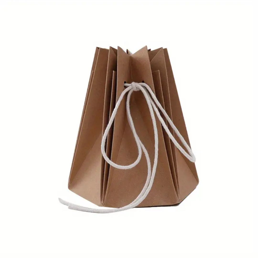 Cesta Origami para Flores x10