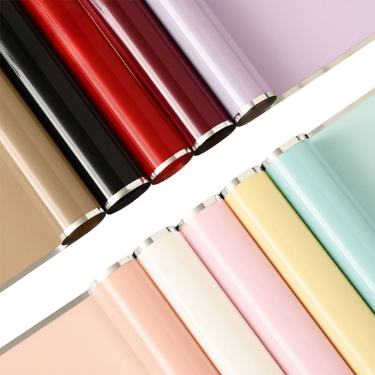 Papel Coreano Borde Plata