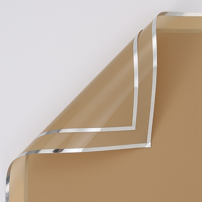 Papel Coreano Borde Plata