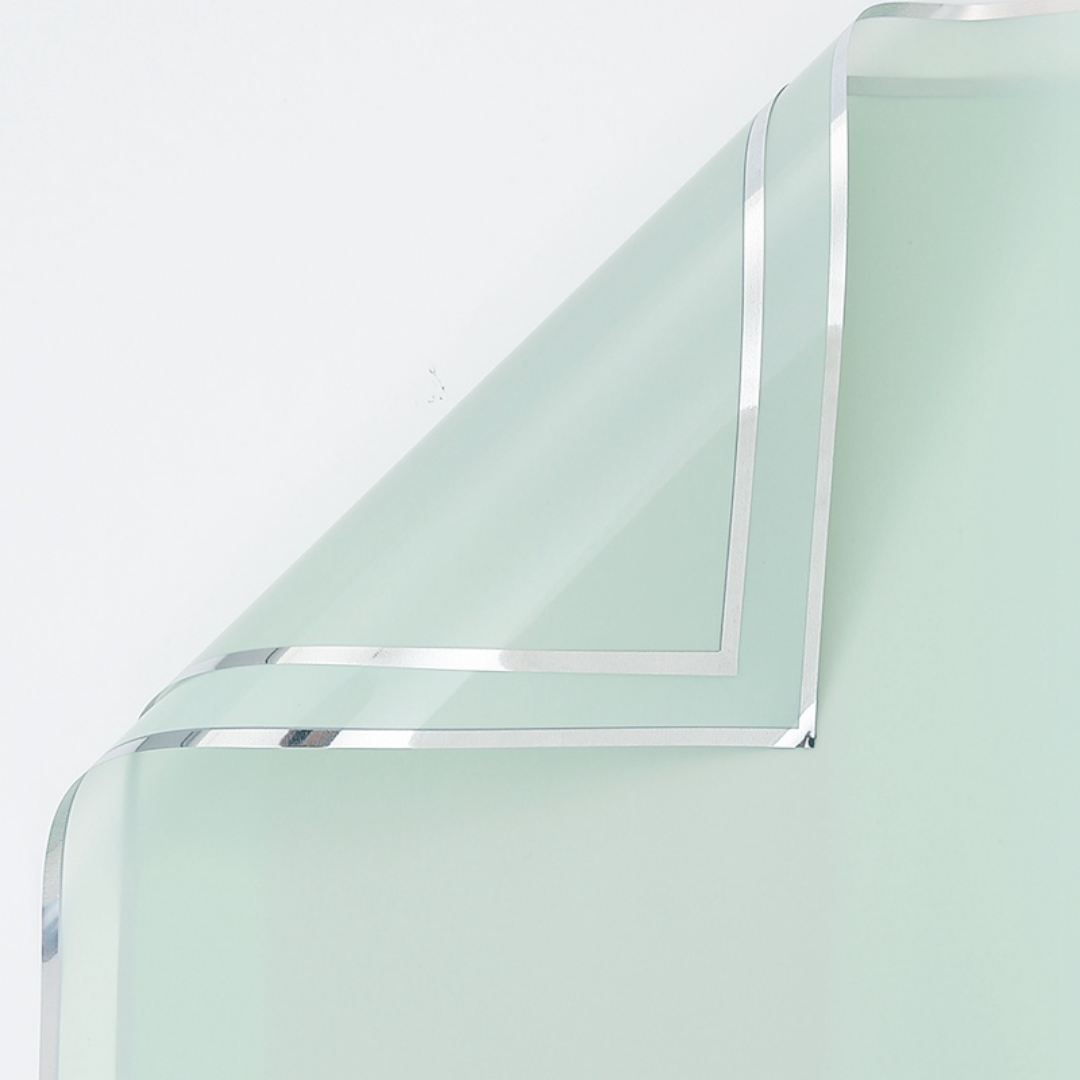 Papel Coreano Borde Plata