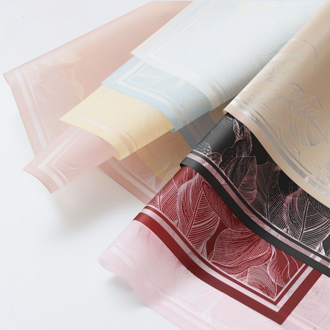 Papel Coreano Con Flores