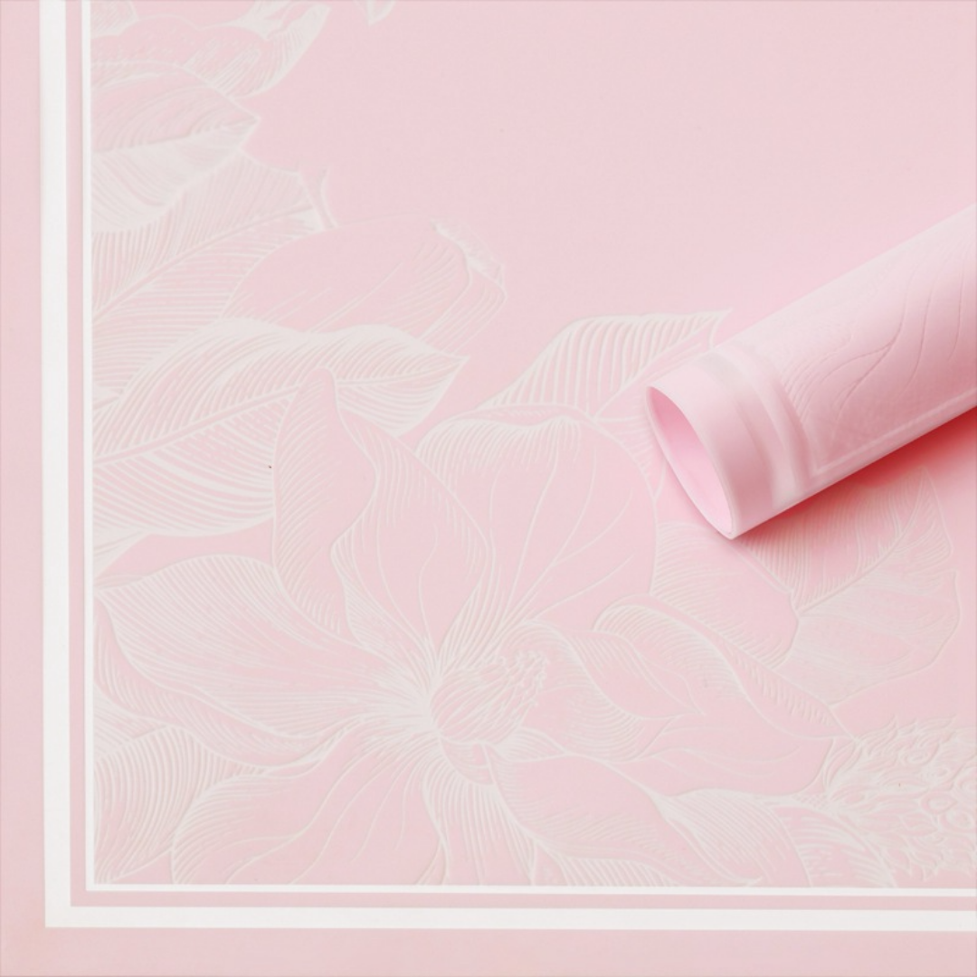 Papel Coreano Con Flores