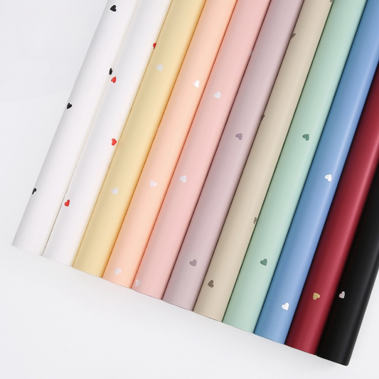 Papel Coreano Mini Corazones