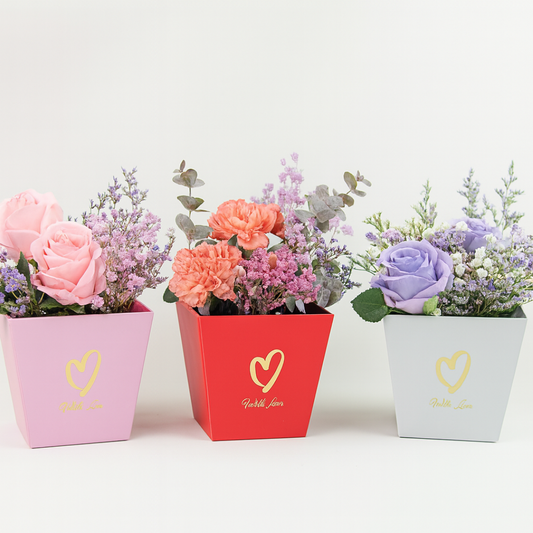 Cesta Laminada para flores