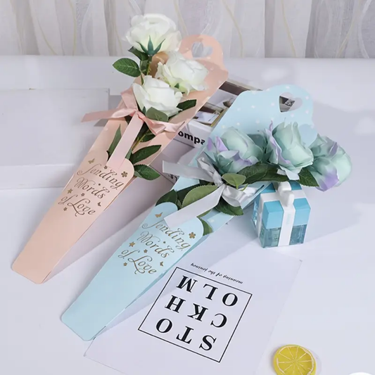 Bolsa Cono Para Flores x10