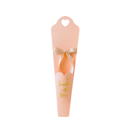 Bolsa Cono Para Flores x10