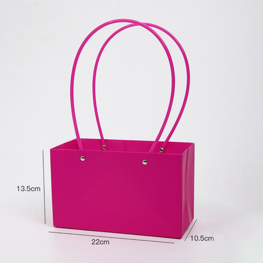Bolsa Cesta Rectangular Lisa x10