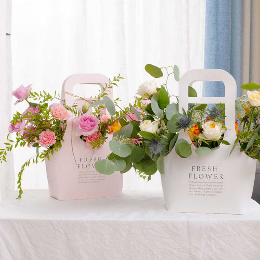 Bolsa Cesta Impermeable Fresh Flowers x10