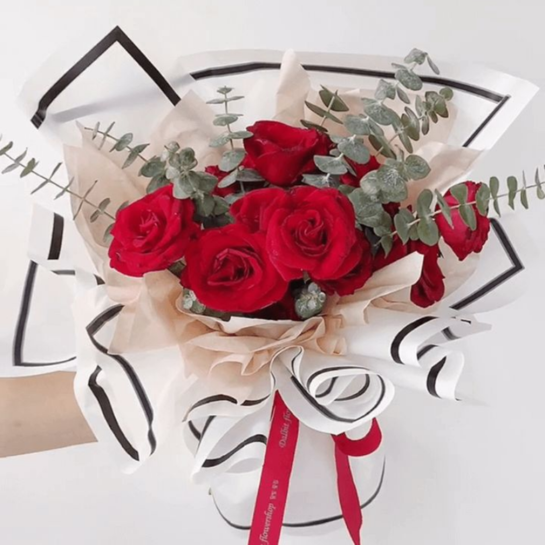 Papel Celofán Coreano Con Borde