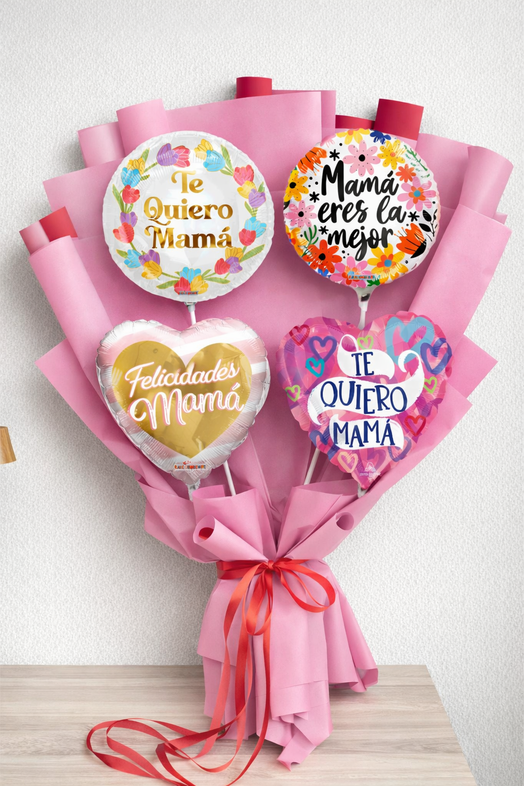 Globos 23cm Mamá x12