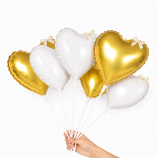 Globos corazón coquet 23cm x12