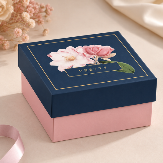 Mini Caja De Regalo Magnolia