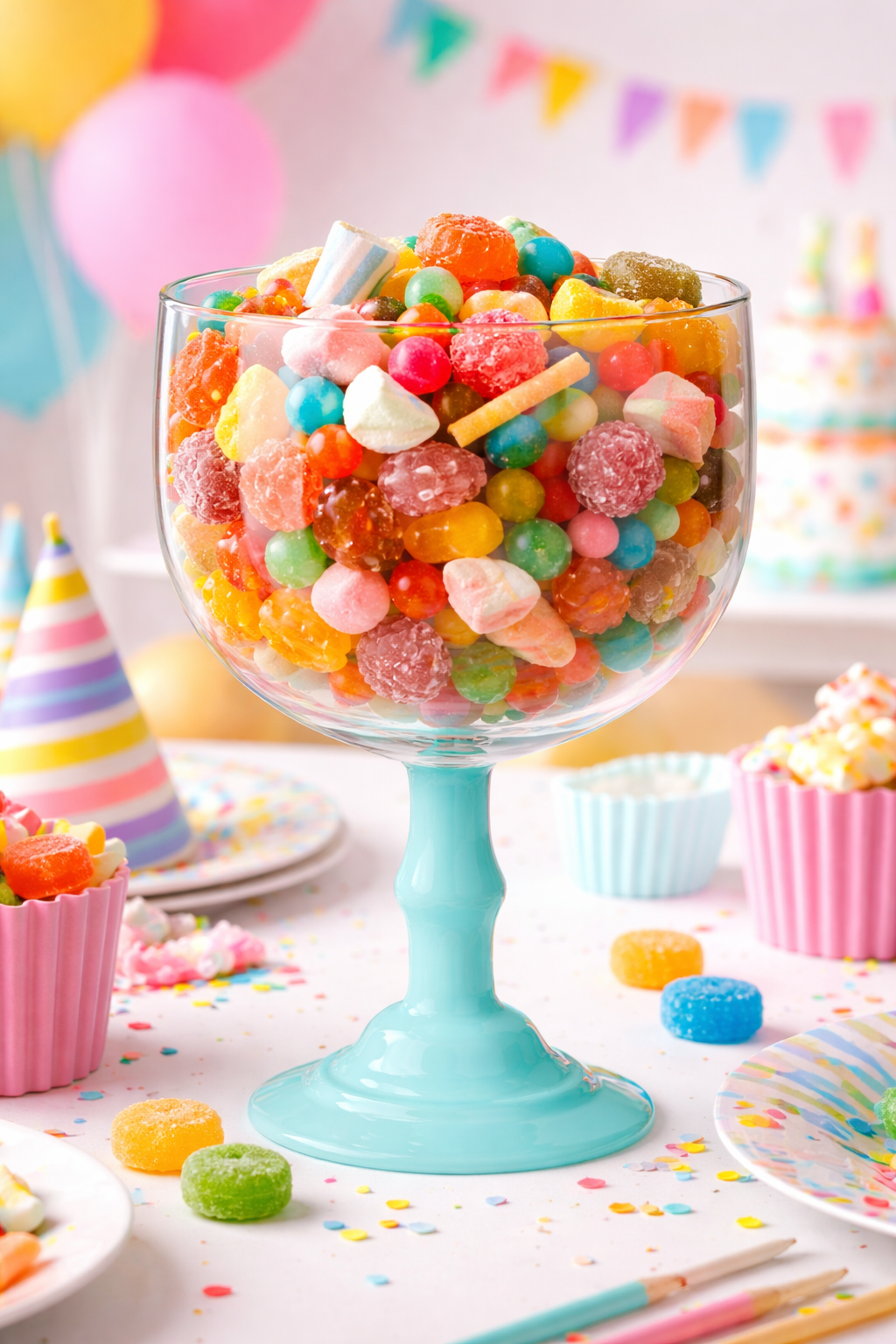 Caramelera Copa Shelby Verde Agua