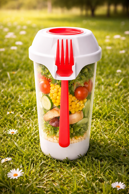 Ensaladera Rojo