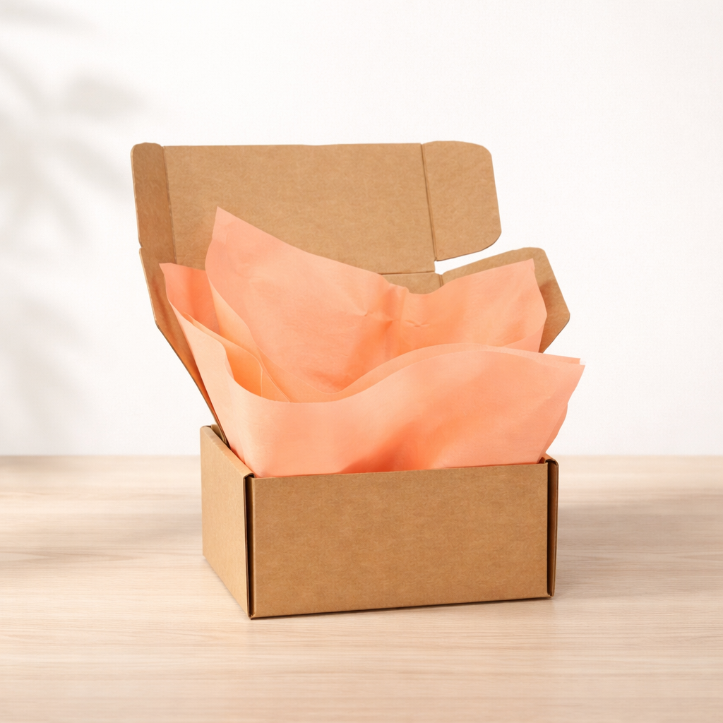 Papel de Seda Durazno 100 hojas