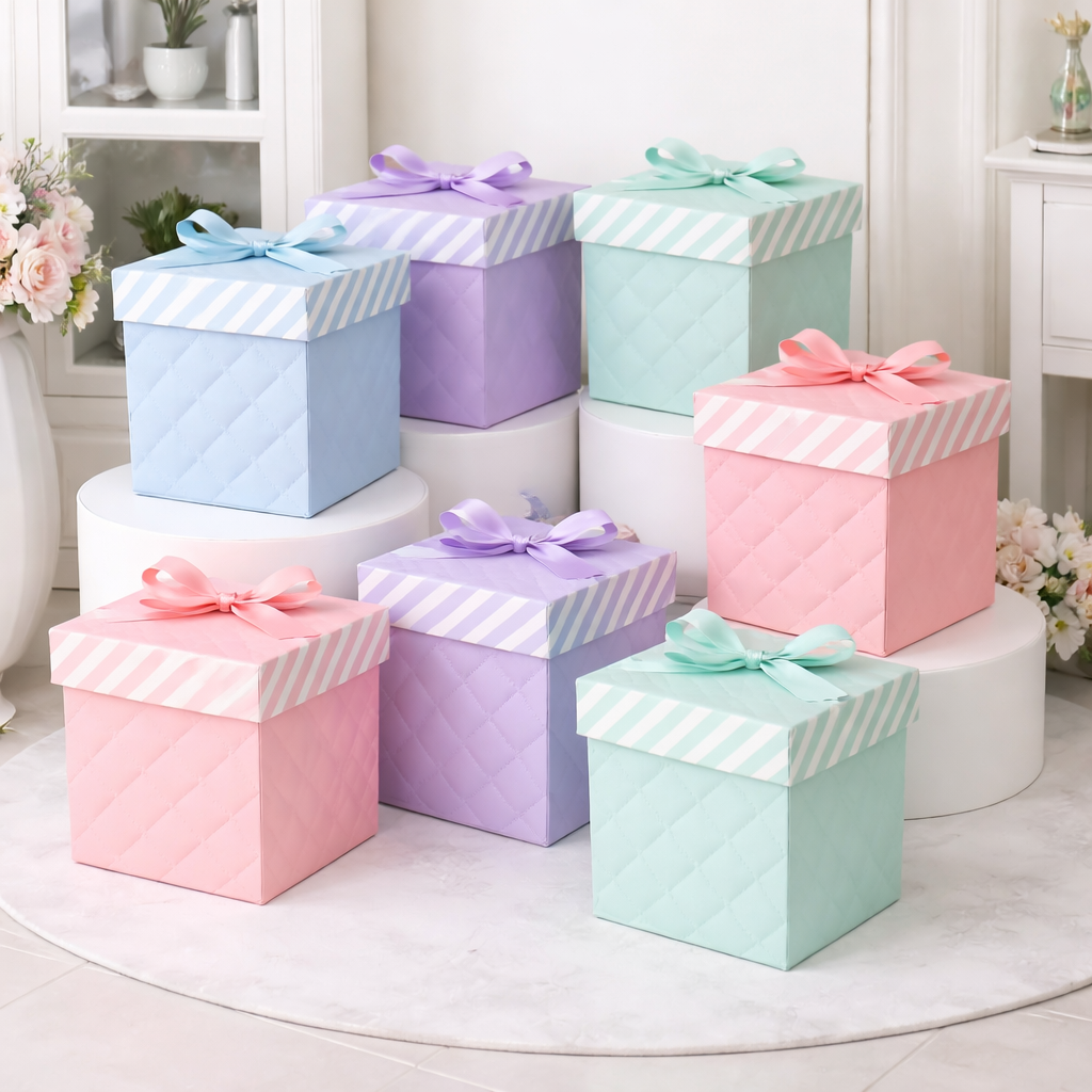 Cajas de Regalo Pastel x6