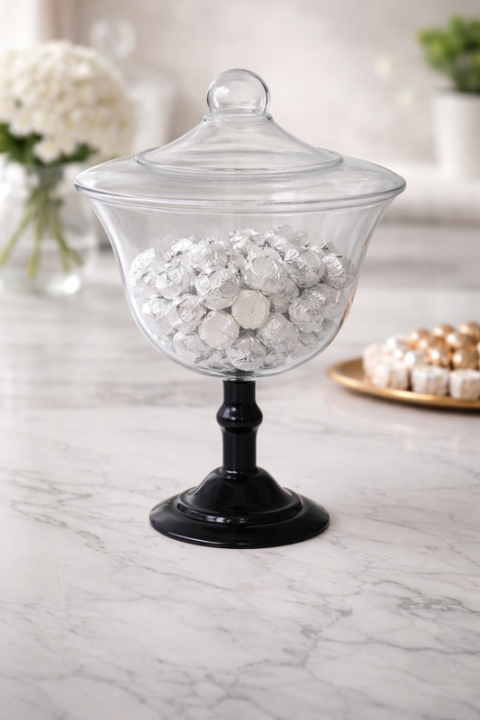 Caramelera Con Tapa Negro