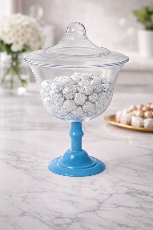 Caramelera Con Tapa Celeste