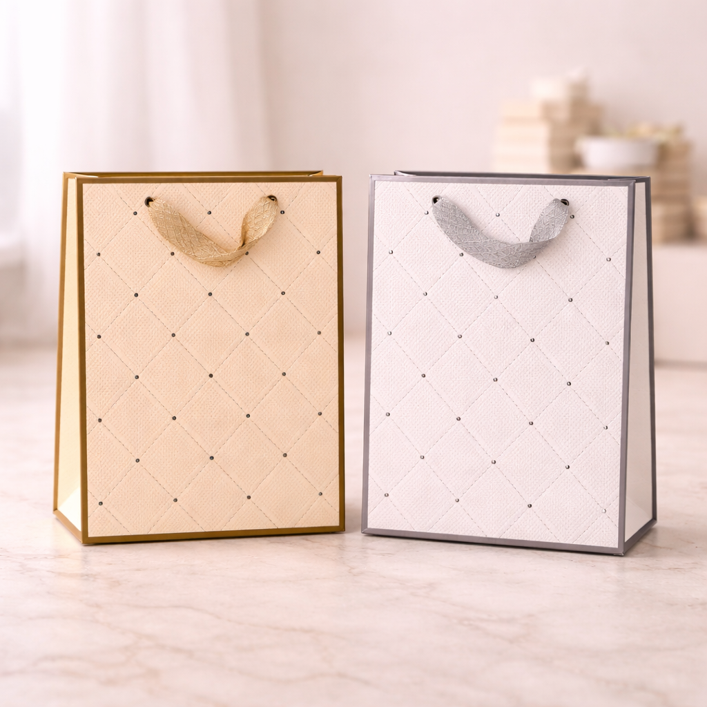 Bolsas de Regalo Silver and Gold 15*14cm