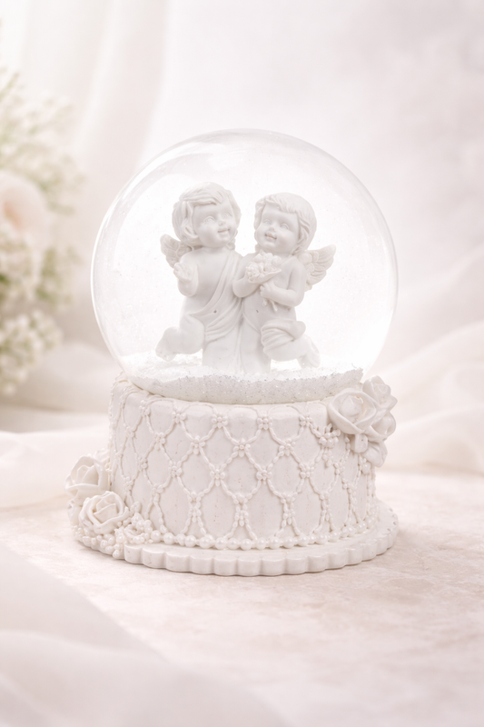 Esfera de Cristal Angelitos