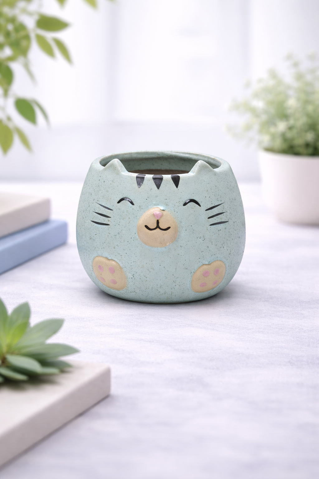 Mini Maceta Gato Agua