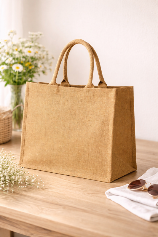 Bolsa Tote Arpillera